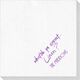 Fun What Do You Expect Deville Napkins Image 1 of 2